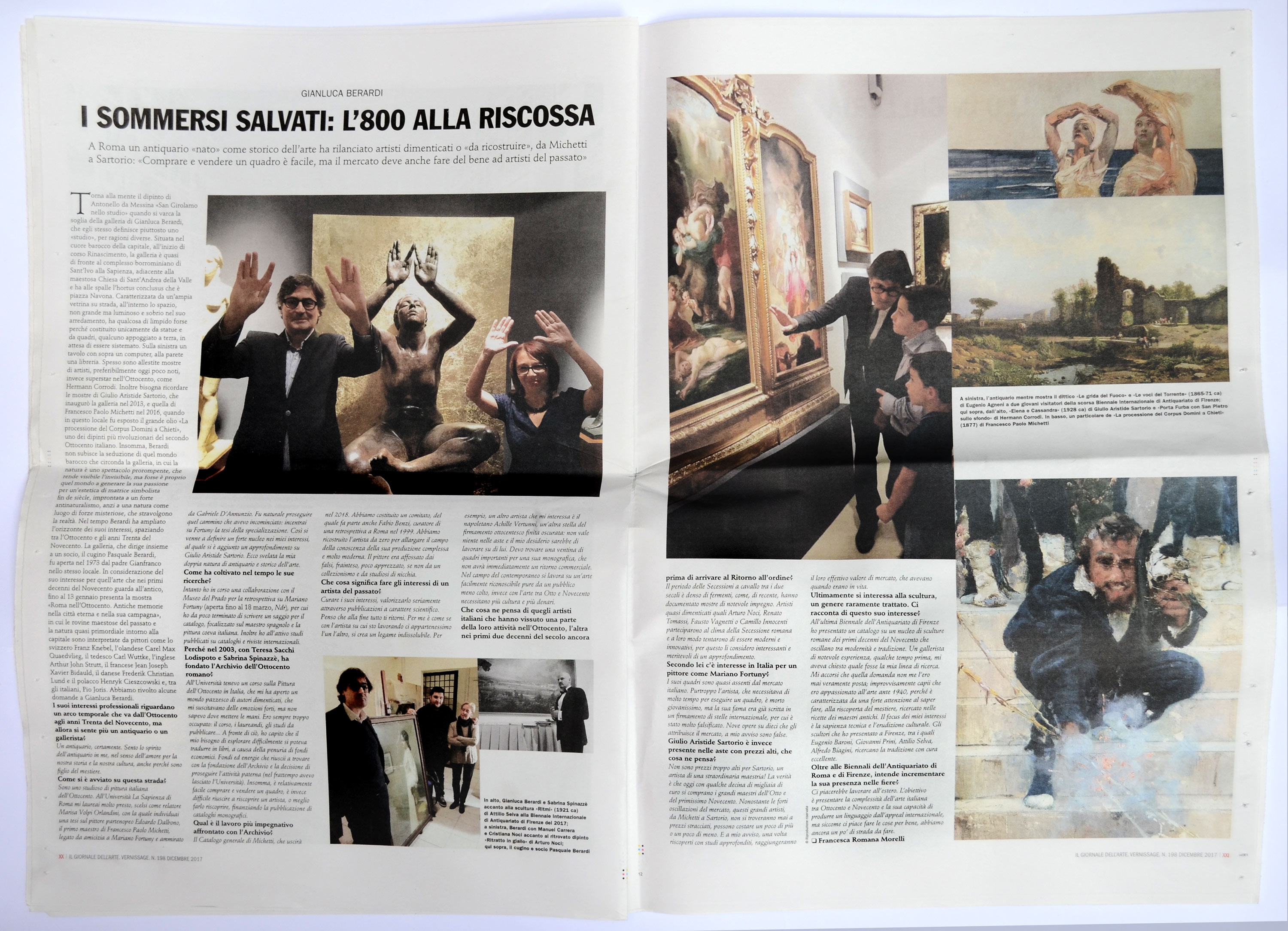 Il Giornale dell'Arte - Vernissage n. 198, dicembre 2017