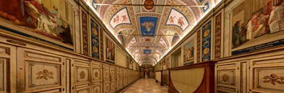 Le gallerie della Biblioteca Apostolica Vaticana